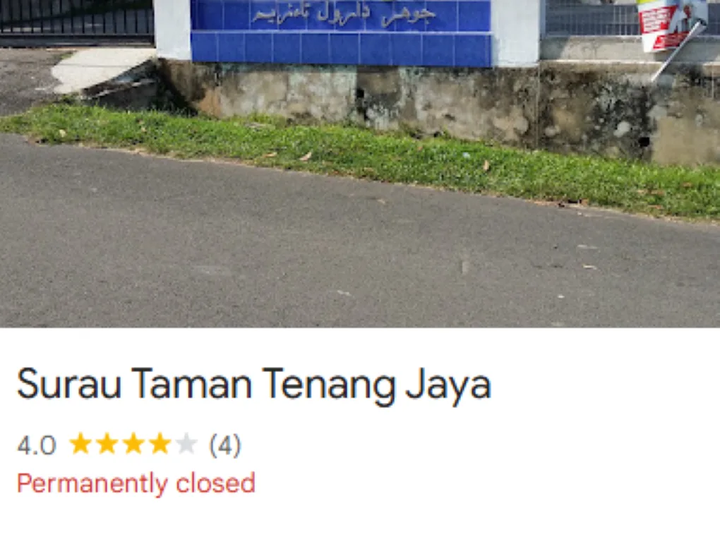 SURAU TAMAN TENANG JAYA, Johor