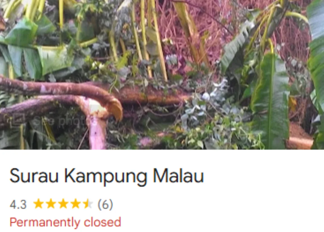 SURAU KAMPUNG MALAU, Kedah