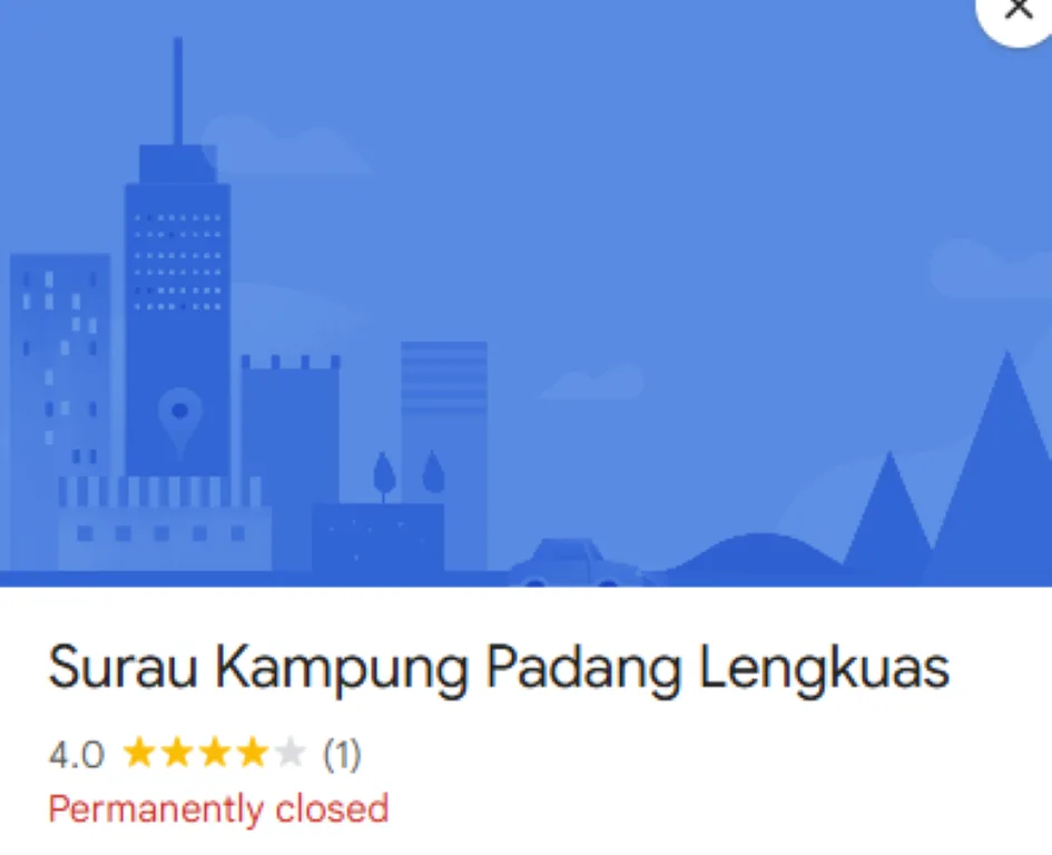 SURAU PADANG LENGKUAS in Kedah
