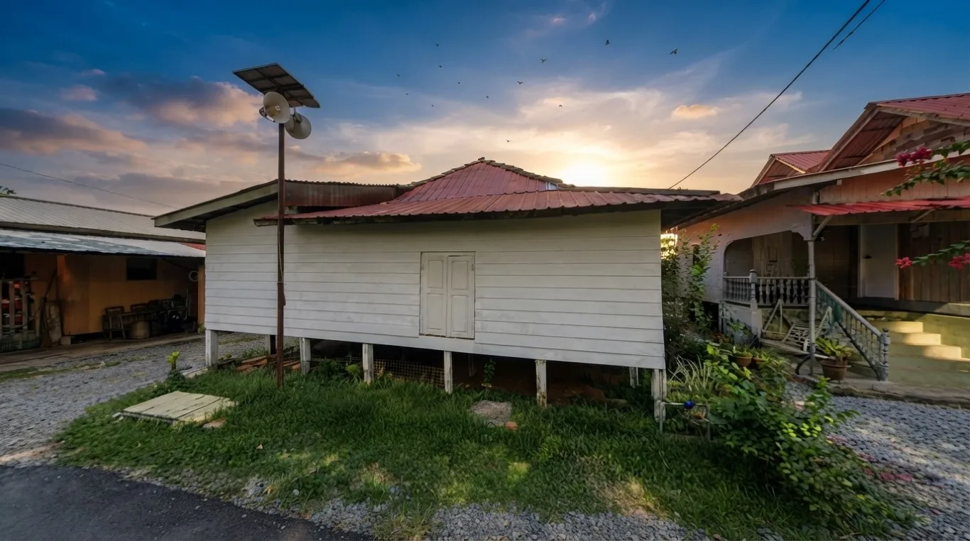 SURAU LAMA TANJUNG CHAT in Kelantan