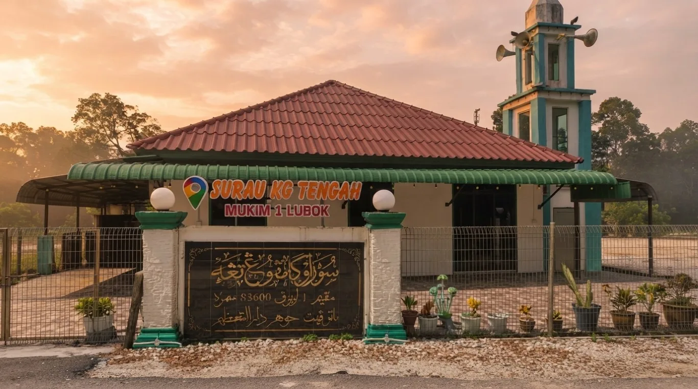 SURAU KAMPONG LUBOK TENGAH, Johor