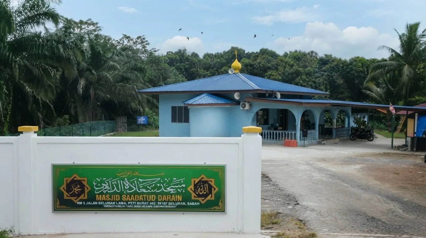 MASJID  SAADATUD  DAARAIN KG PELANTONG, Sabah