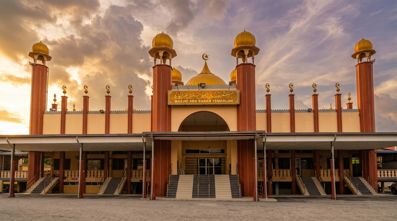 MASJID ABU BAKAR TEMERLOH in Pahang