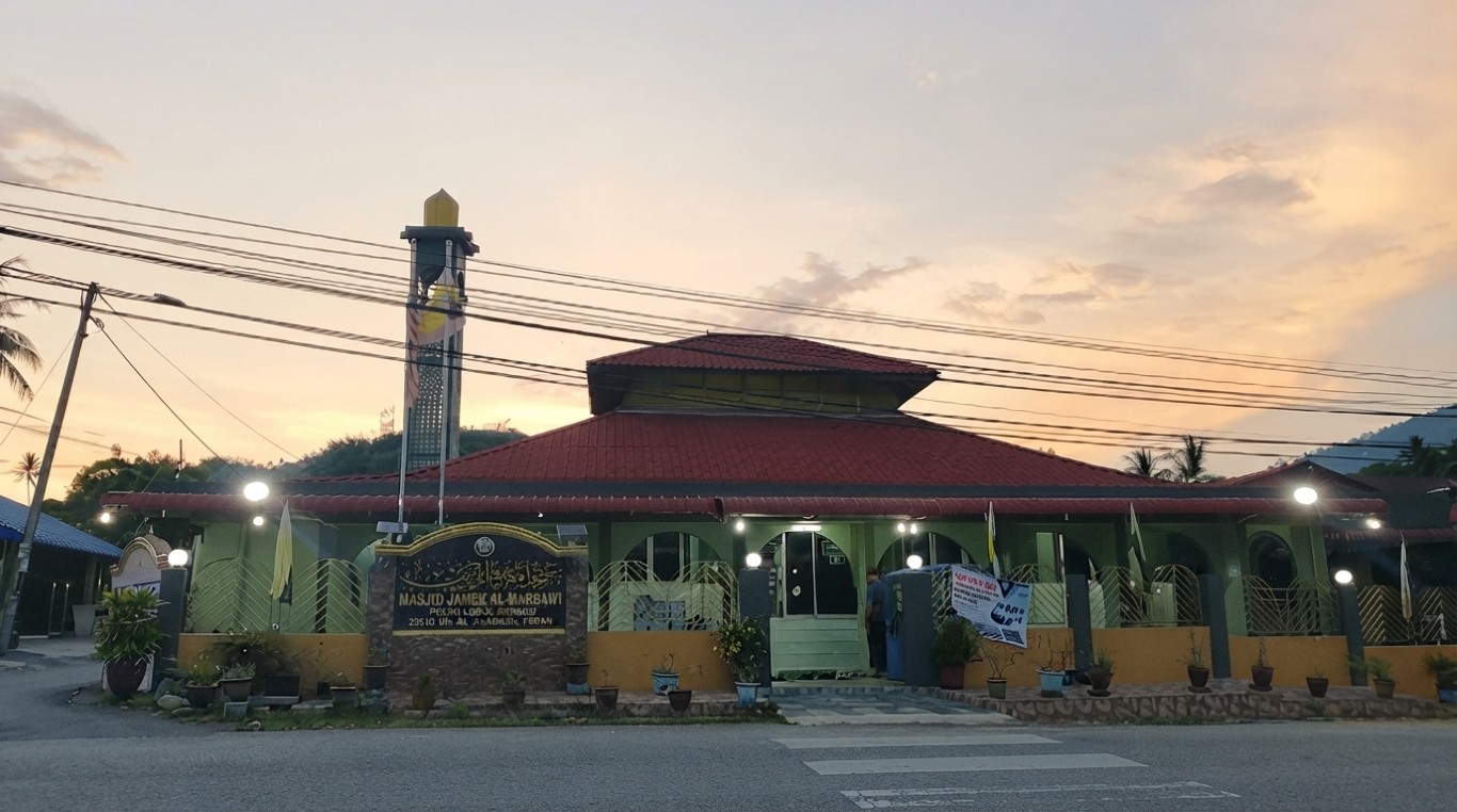 MASJID AL - MARBAWI, LUBUK MERBAU in Perak