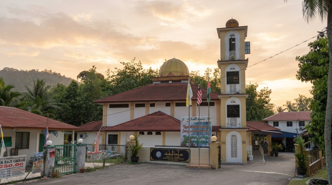 MASJID AL - MUBARAK, KG KROH HULU in Perak
