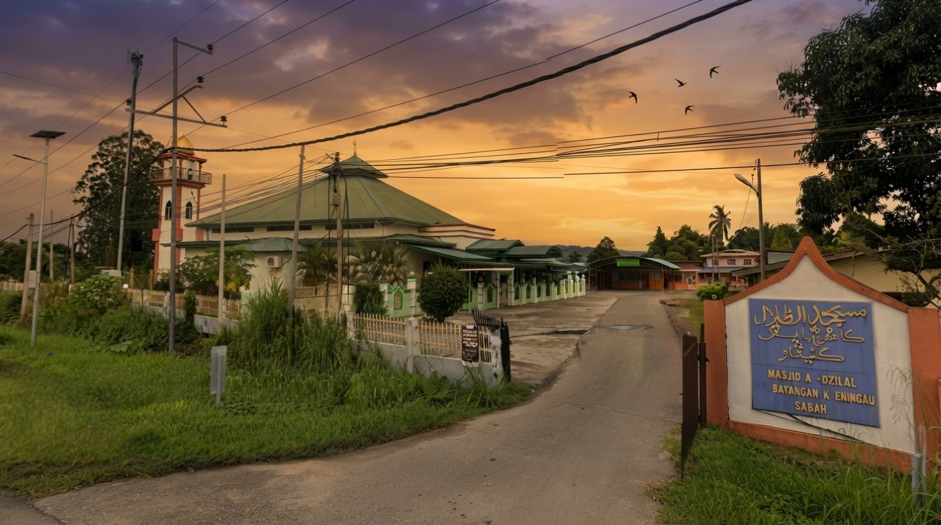 MASJID AL ADZILAL KG. BAYANGAN in Sabah