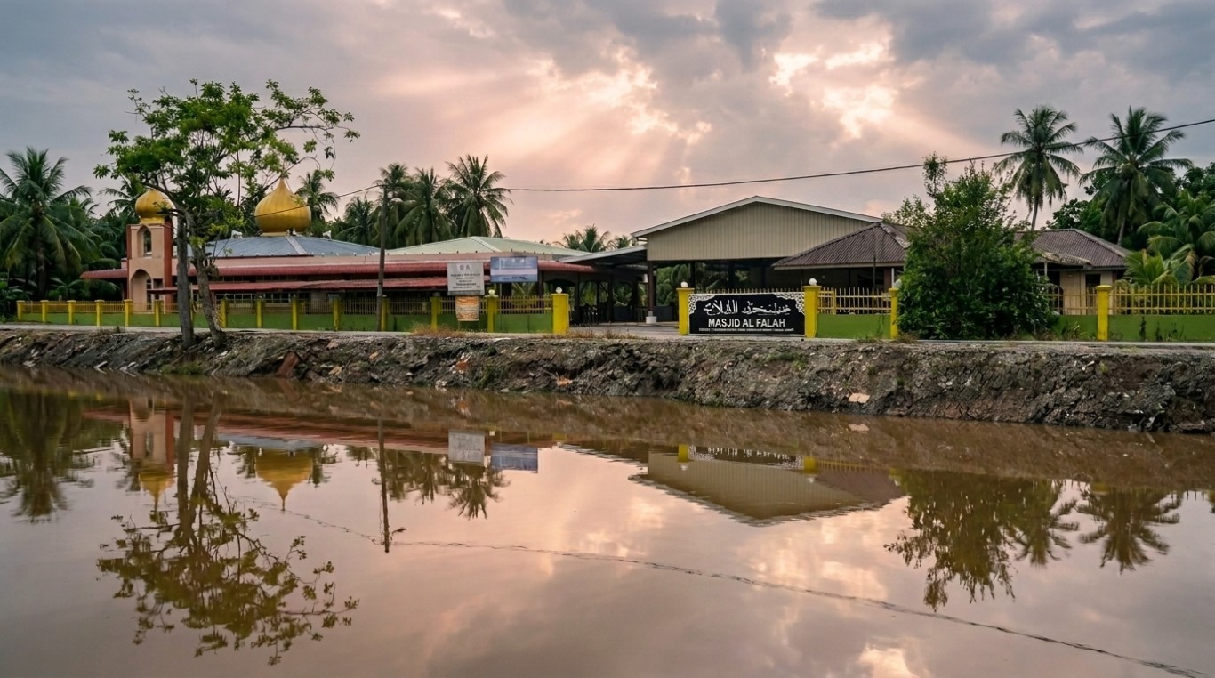 MASJID AL FALAH BATU 6 SANGLANG in Kedah