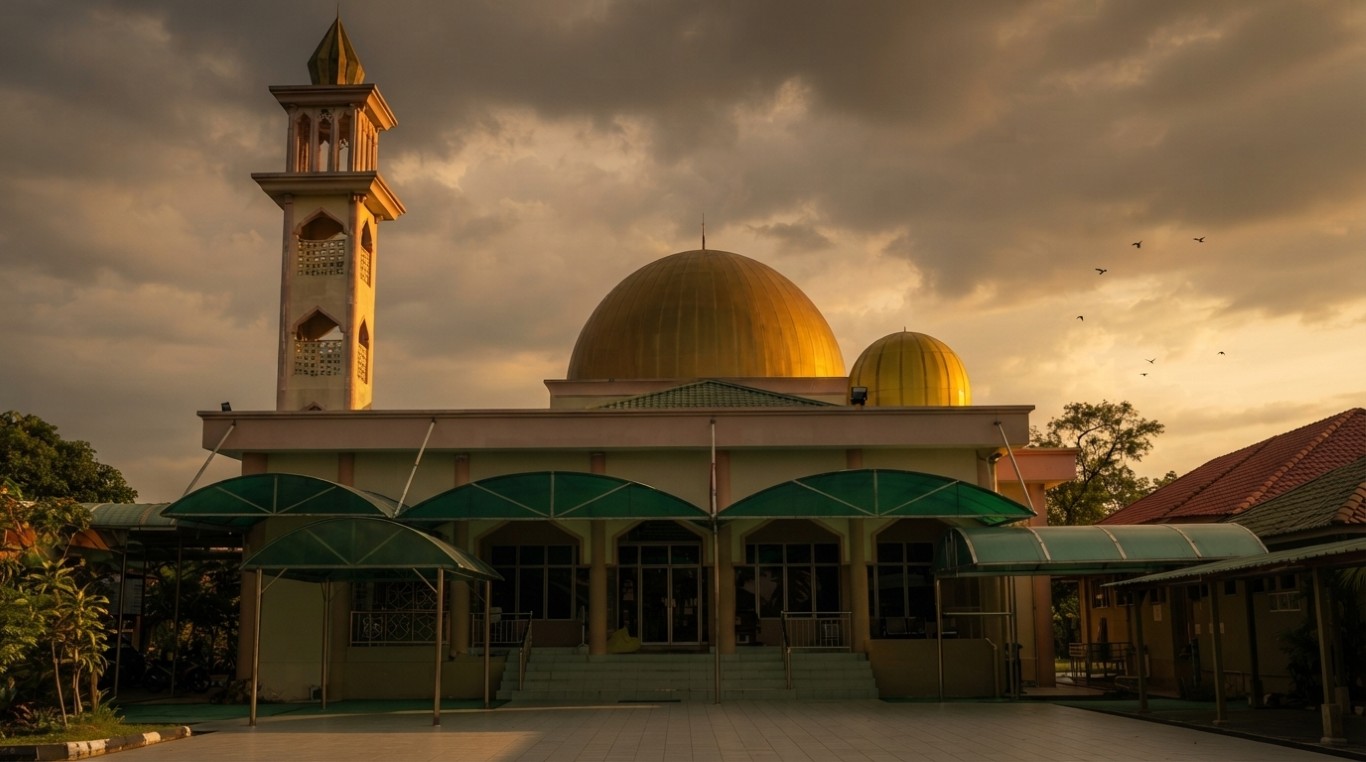 MASJID AL JAMIE' MERAMPONG in Sabah