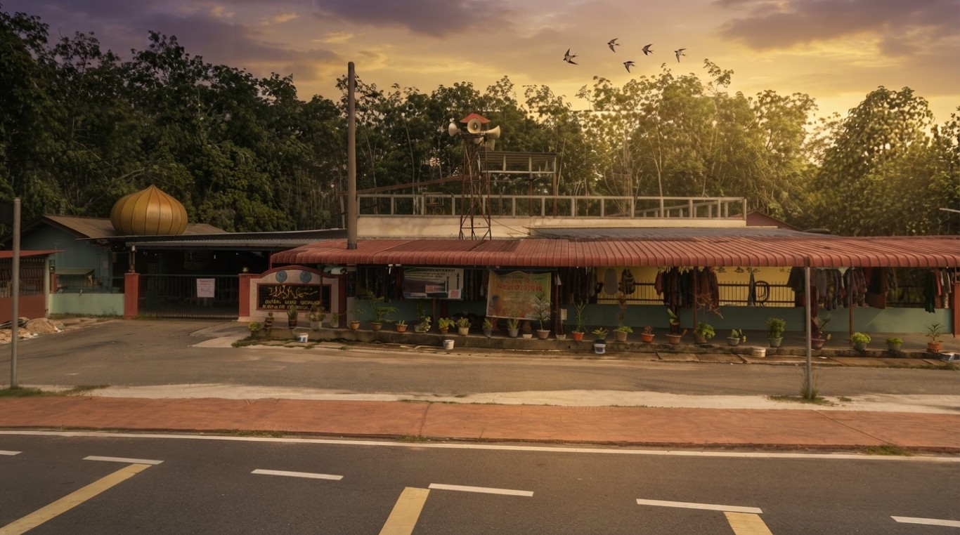 MASJID AL-AKRAM POKOK MACHANG in Kedah