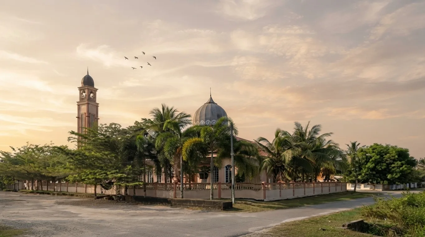 MASJID AL-MUHAJIRIN, KAMPUNG BERIS LAMPU, Terengganu