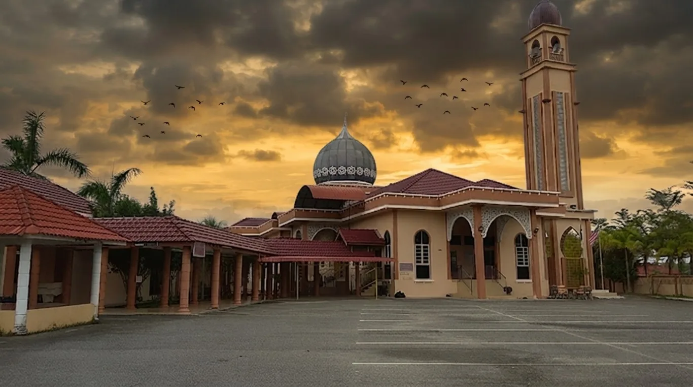 MASJID AL-MUHAJIRIN, KAMPUNG BERIS LAMPU, Terengganu