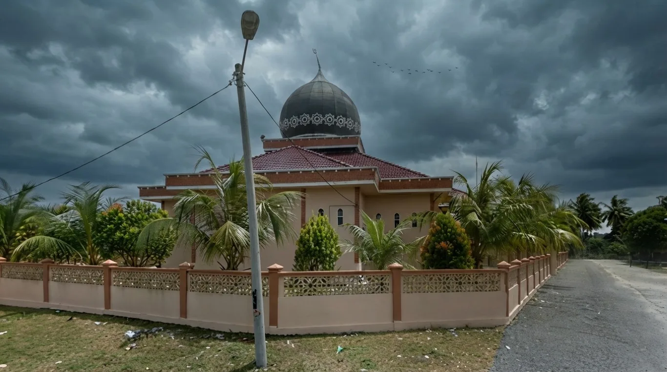 MASJID AL-MUHAJIRIN, KAMPUNG BERIS LAMPU, Terengganu