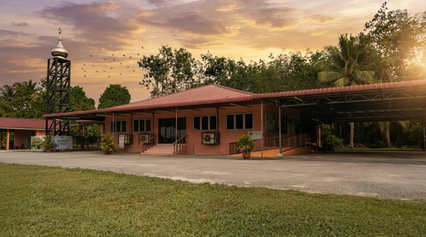MASJID AL-WUSTA  KG. BELANTIK in Kedah