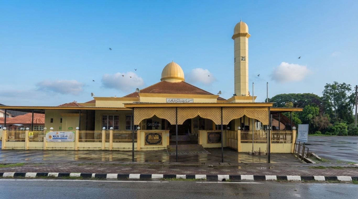 MASJID ANAK BUKIT (TUNKU INTAN SYAFINAZ) in Kedah