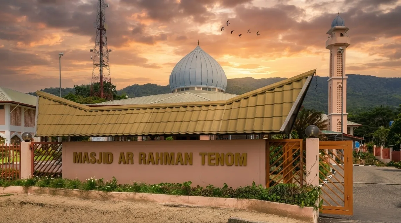 MASJID AR RAHMAN, PEKAN TENOM, Sabah