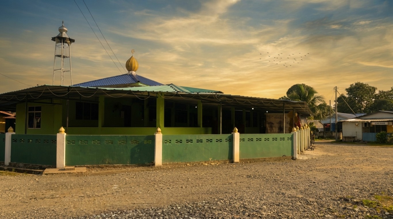 MASJID BABUSSALAM KUNAK JAYA. in Sabah