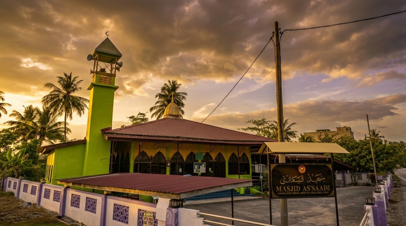 MASJID BUKIT MERIAM in Kedah