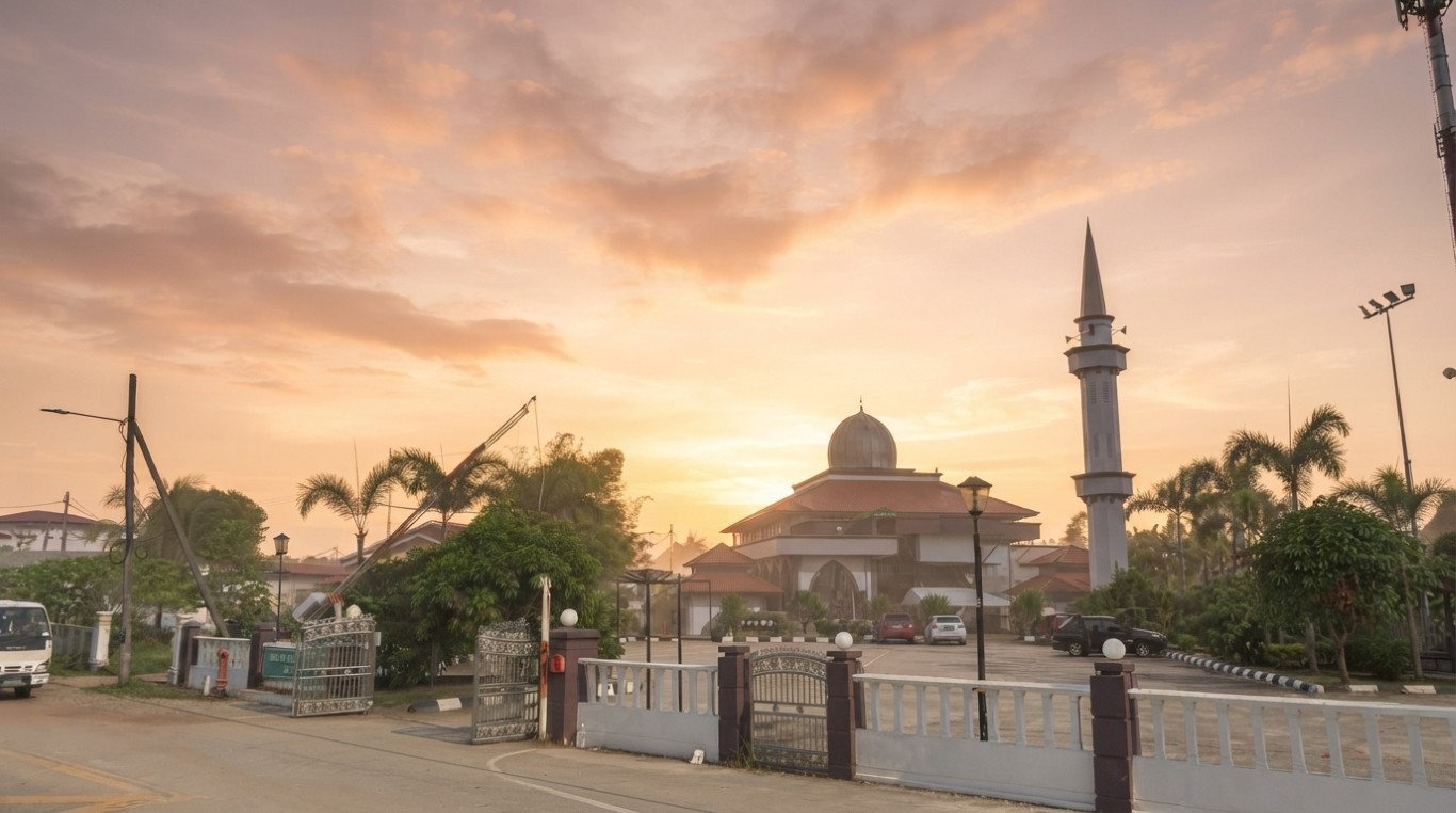 MASJID BUKIT SETONGKOL in Pahang