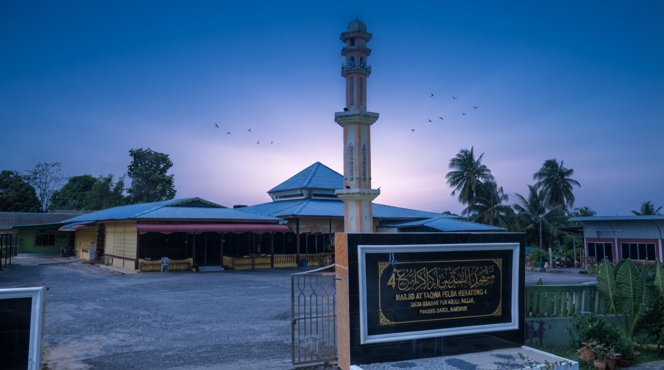 MASJID FELDA KERATONG 04 in Pahang