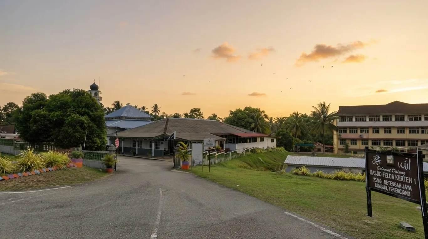 MASJID FELDA KERTEH 1, Terengganu