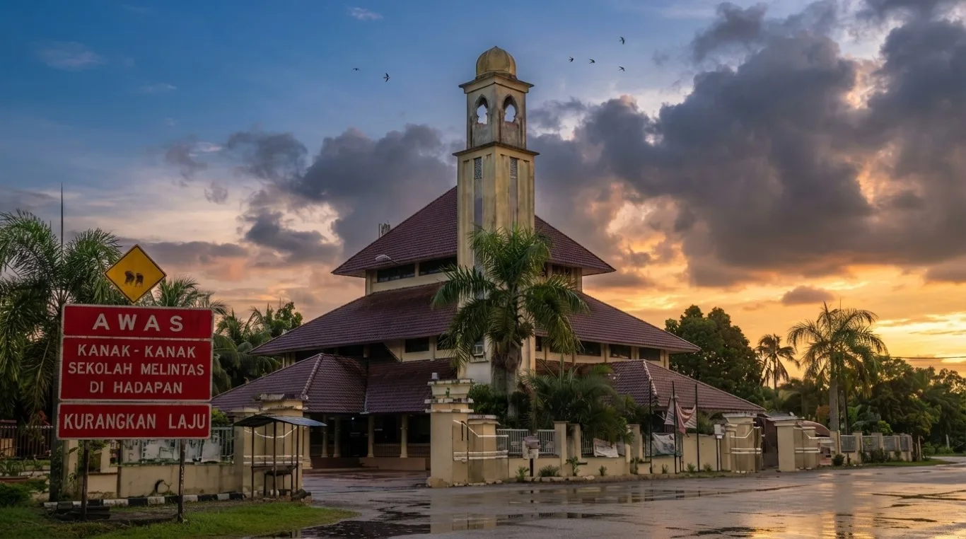 MASJID HAJI HUSAIN, BERIS BARU, Terengganu