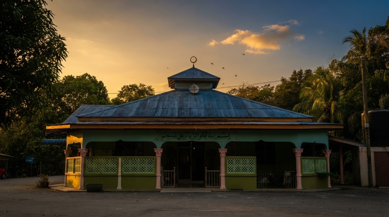 MASJID JAME' KAMPUNG LUBUK PAKU, in Pahang