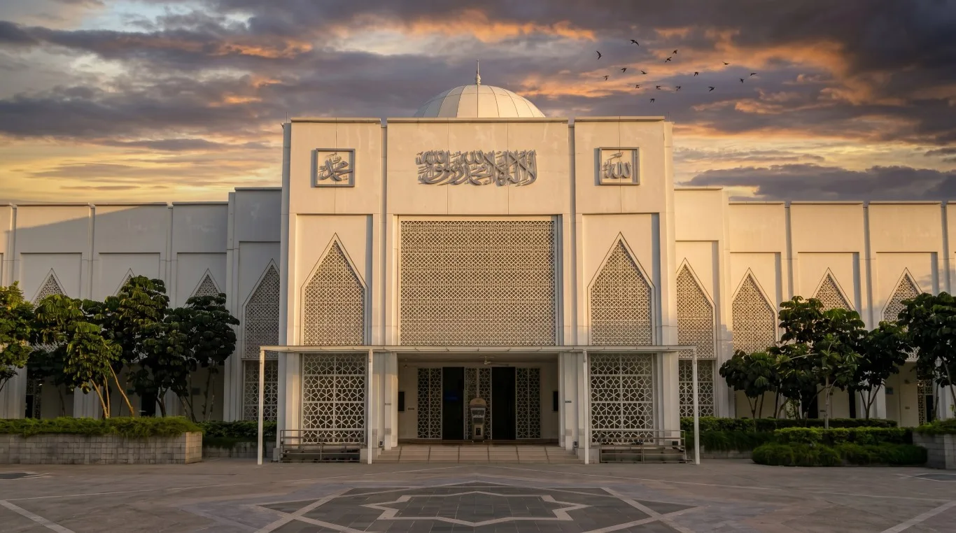 MASJID JAMEK ABDULLAH HUKUM ECO CITY, Kuala Lumpur
