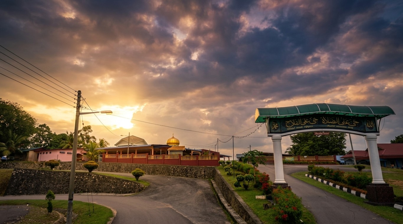 MASJID JAMEK FELDA KAHANG BARAT in Johor