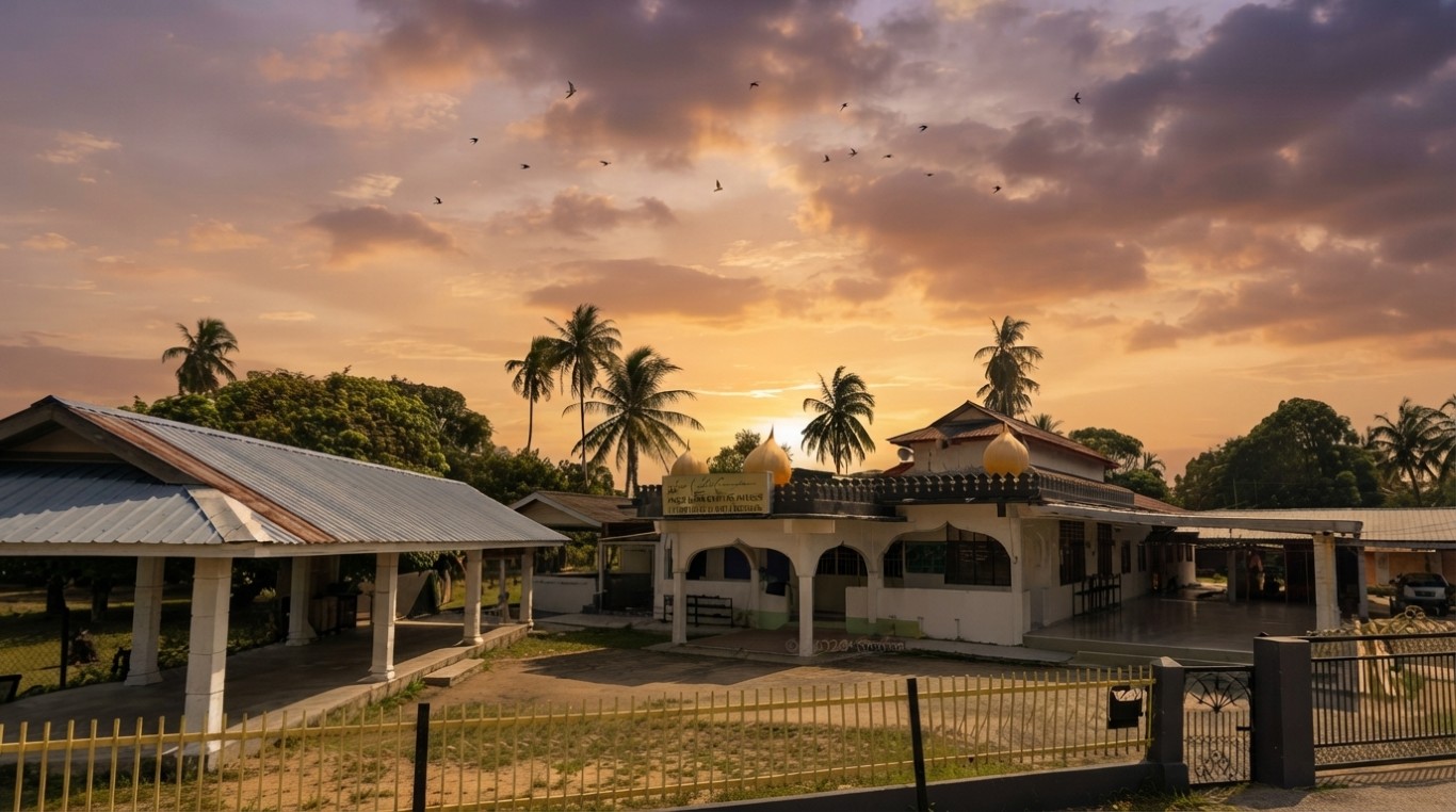 MASJID JAMEK KAMPUNG MELAYU in Pahang
