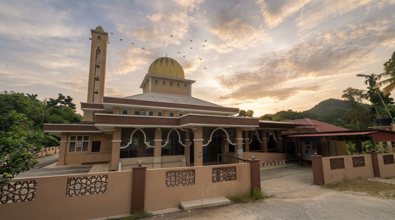 MASJID JAMEK KG KUALA KUANG in Kedah
