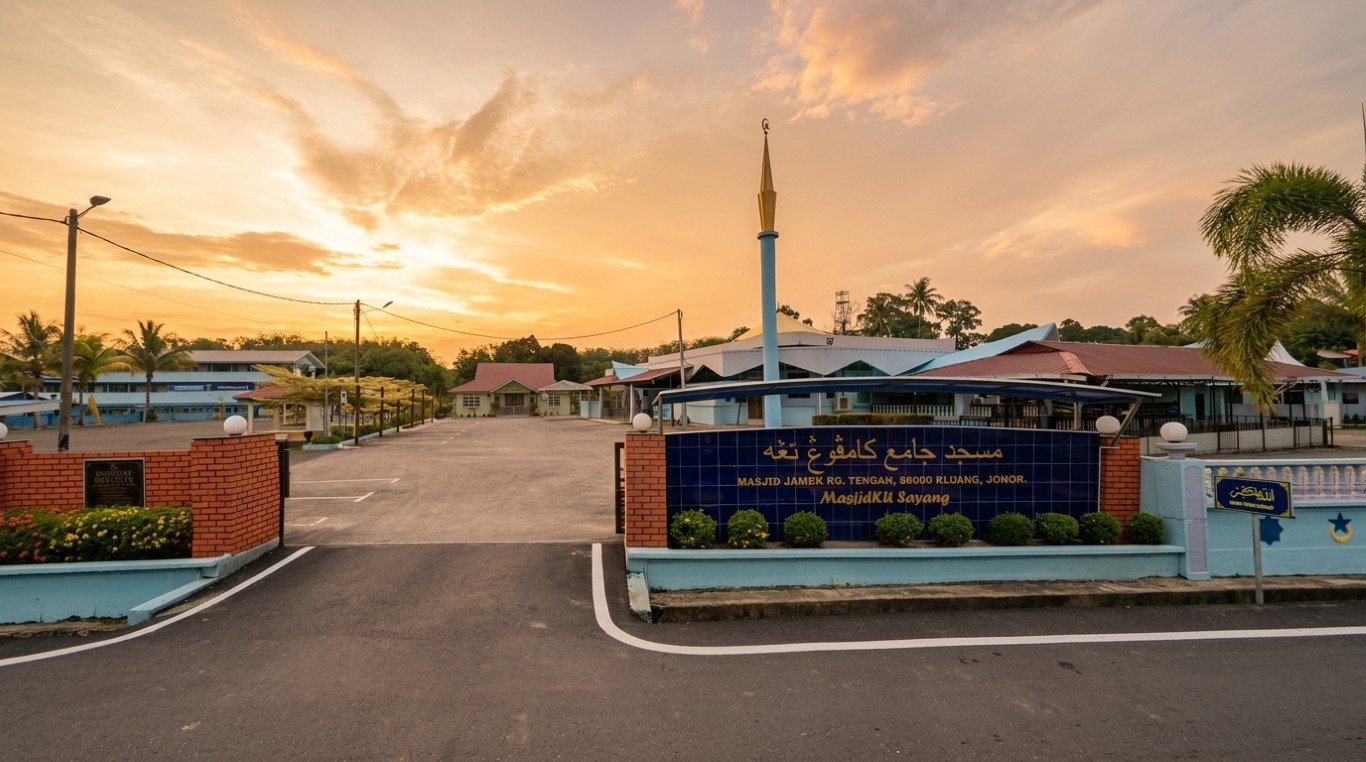 MASJID JAMEK KG TENGAH in Johor