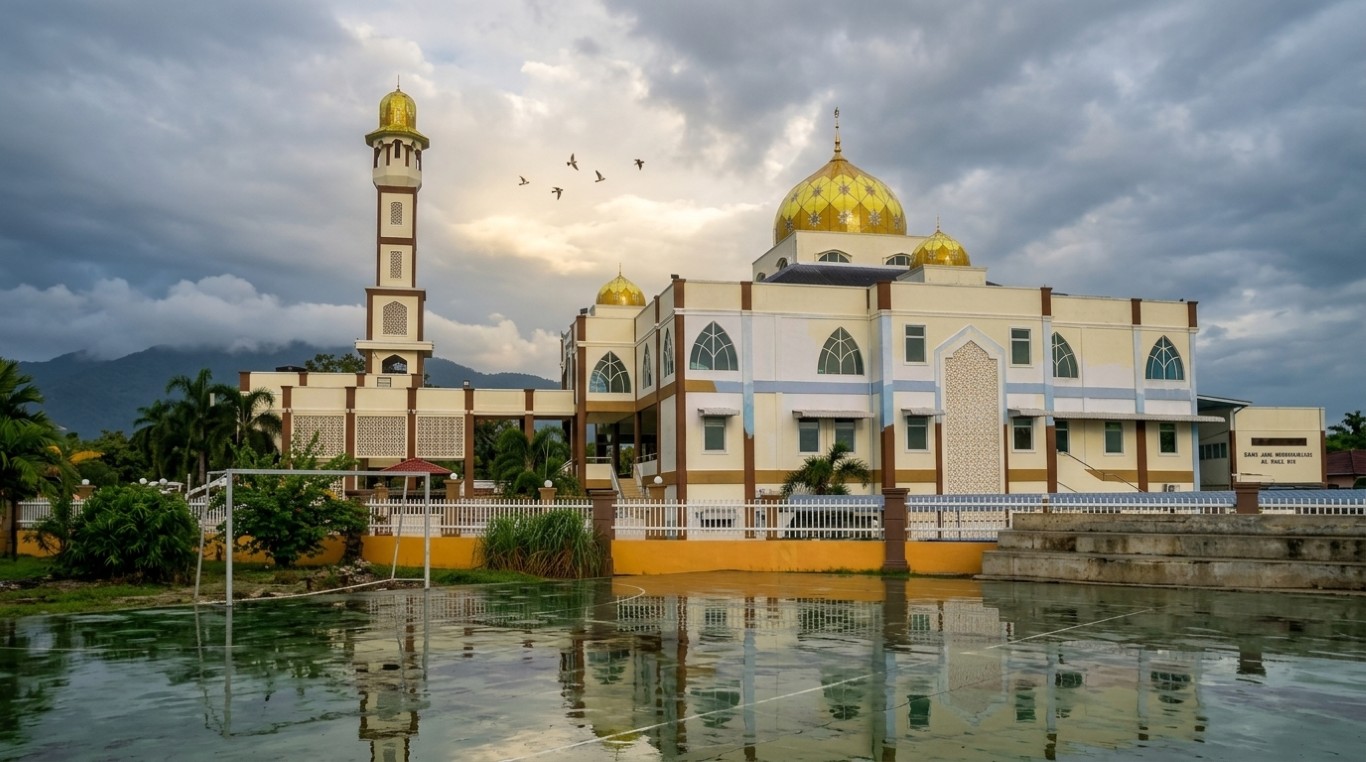 MASJID JAMEK KG. MELAYU CHAMEK in Johor