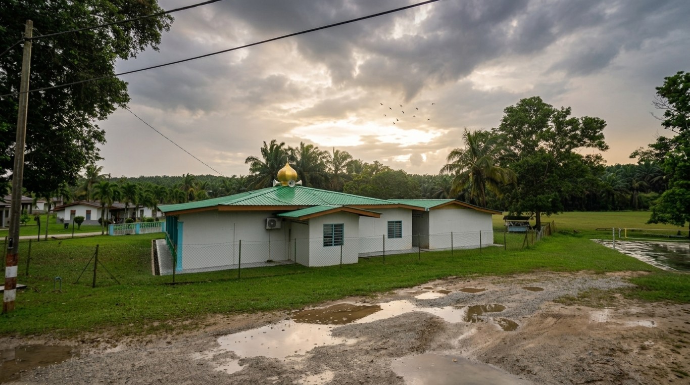 MASJID JAMEK LADANG LANDAK in Johor