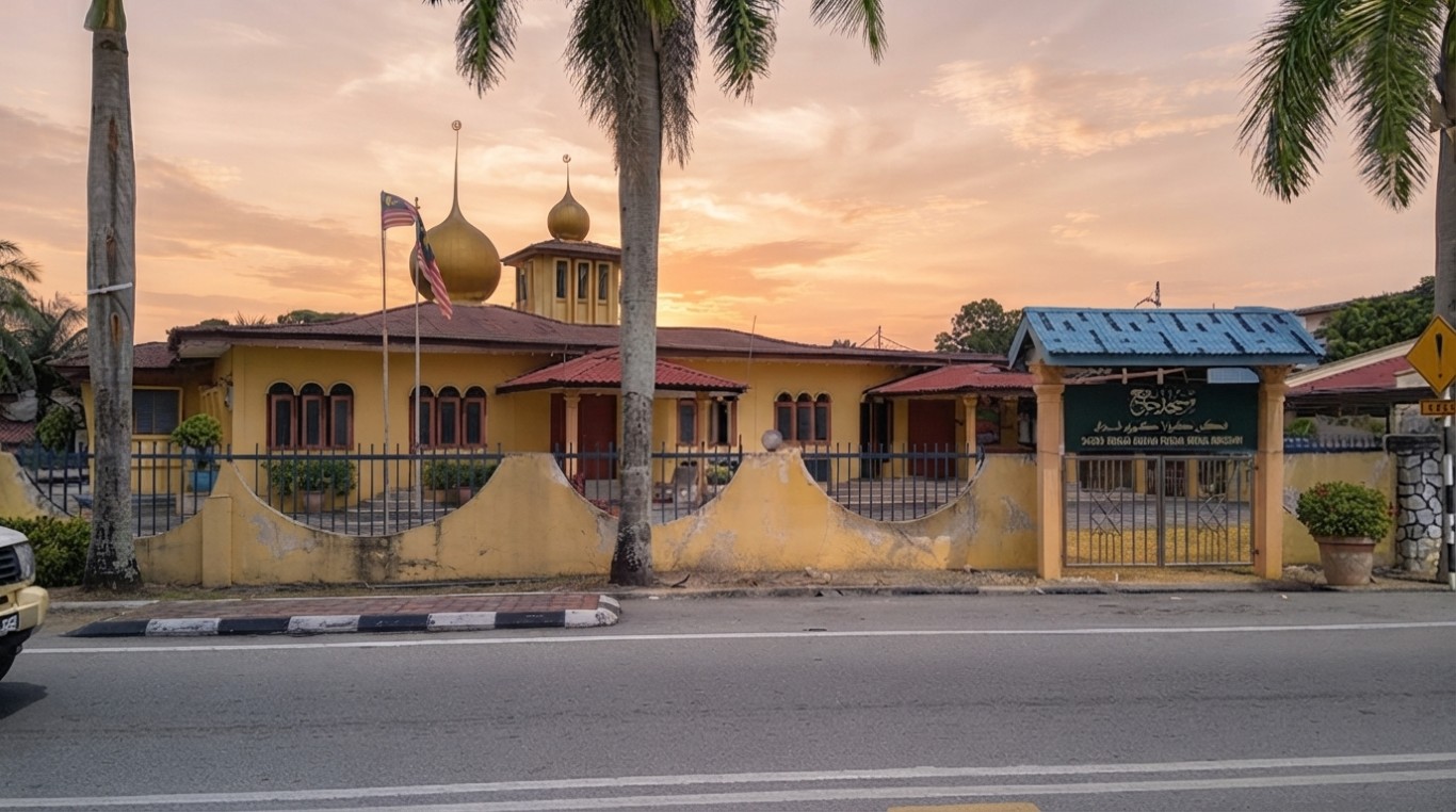 MASJID JAMEK PEKAN KUALA KURAU in Perak