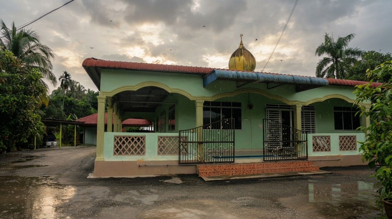 MASJID JAMEK PEKAN MALAU in Kedah