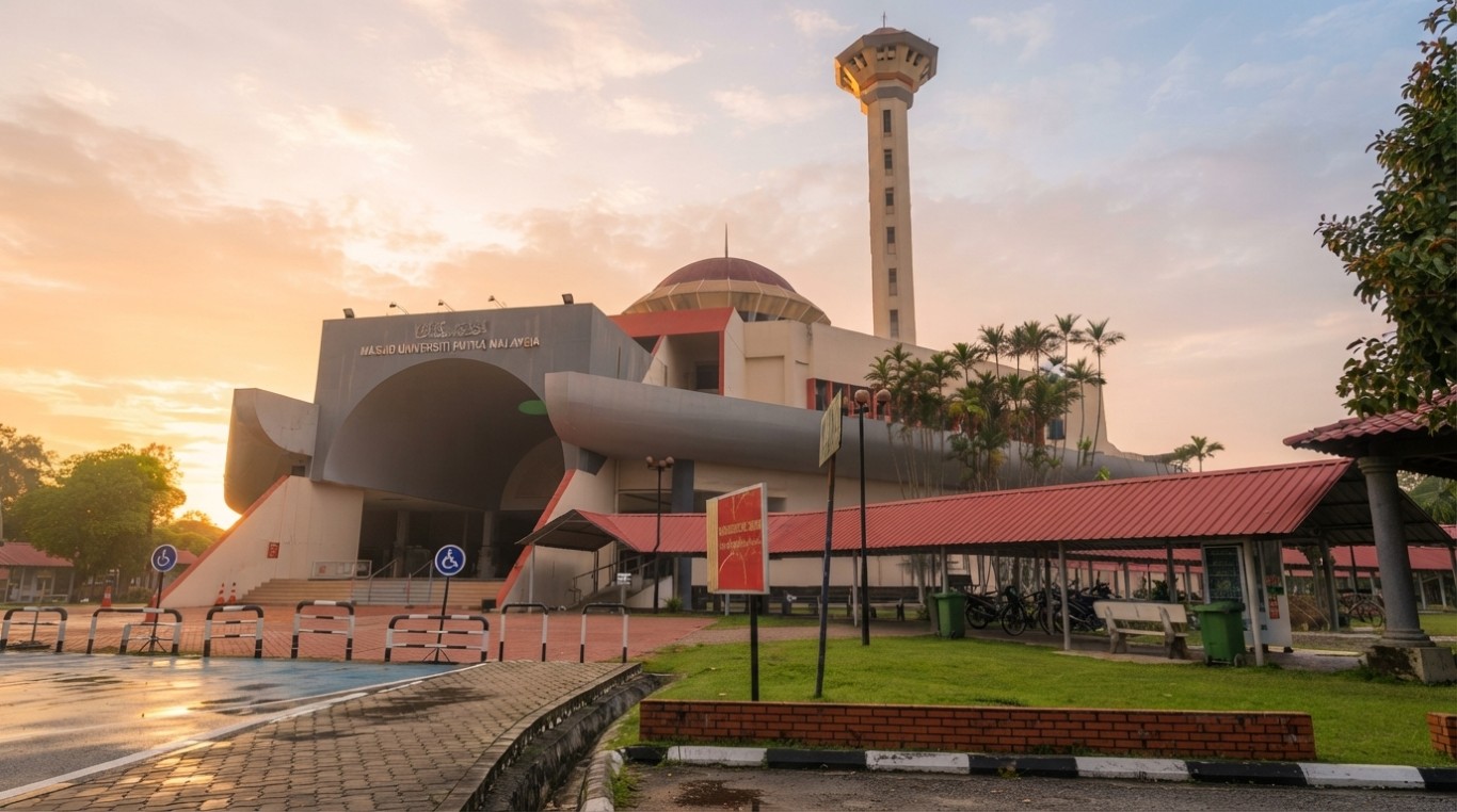 MASJID JAMEK QARYAH SERDANG (MASJID UPM) in Selangor