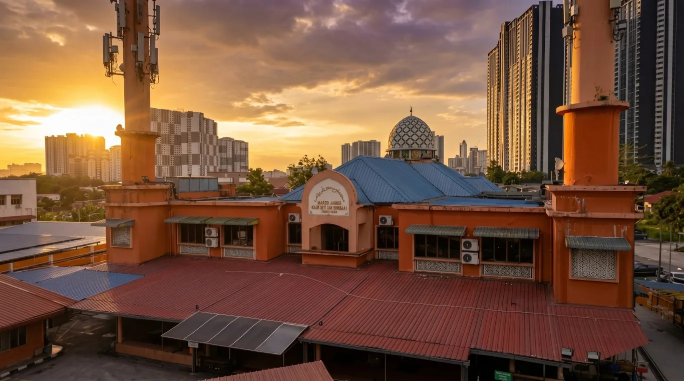 MASJID JAMEK SAAD IBN WAQQAS,, Kuala Lumpur