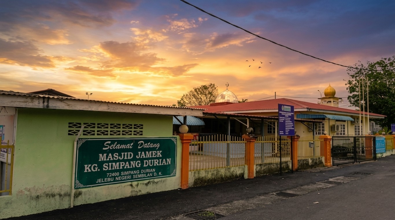 MASJID JAMEK SIMPANG DURIAN in Negeri Sembilan