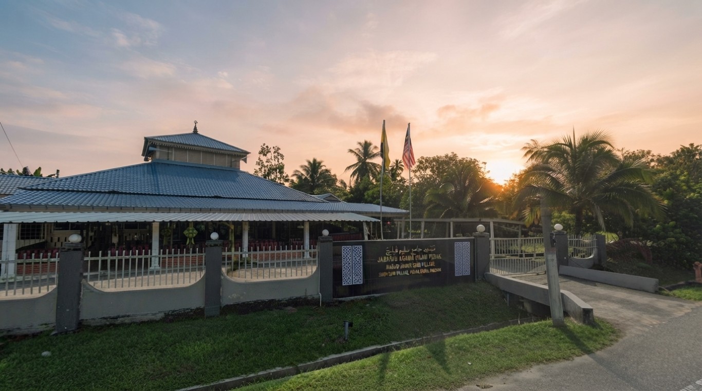 MASJID JAMEK SLIM VILLAGE in Perak