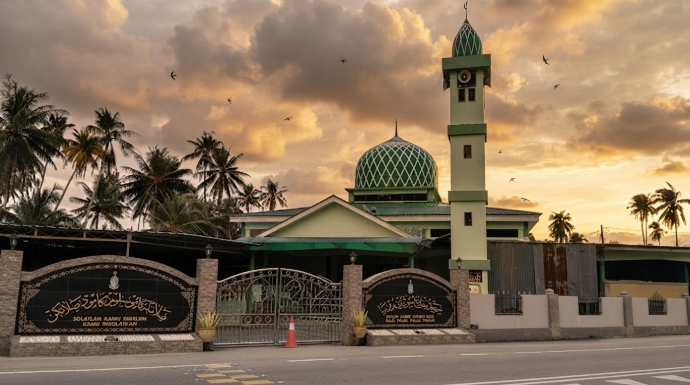 MASJID JAMEK SUNGAI RUSA in Pulau Pinang