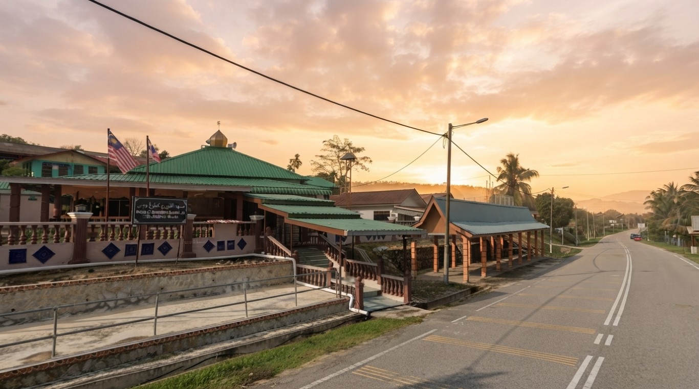 MASJID JUS in Melaka