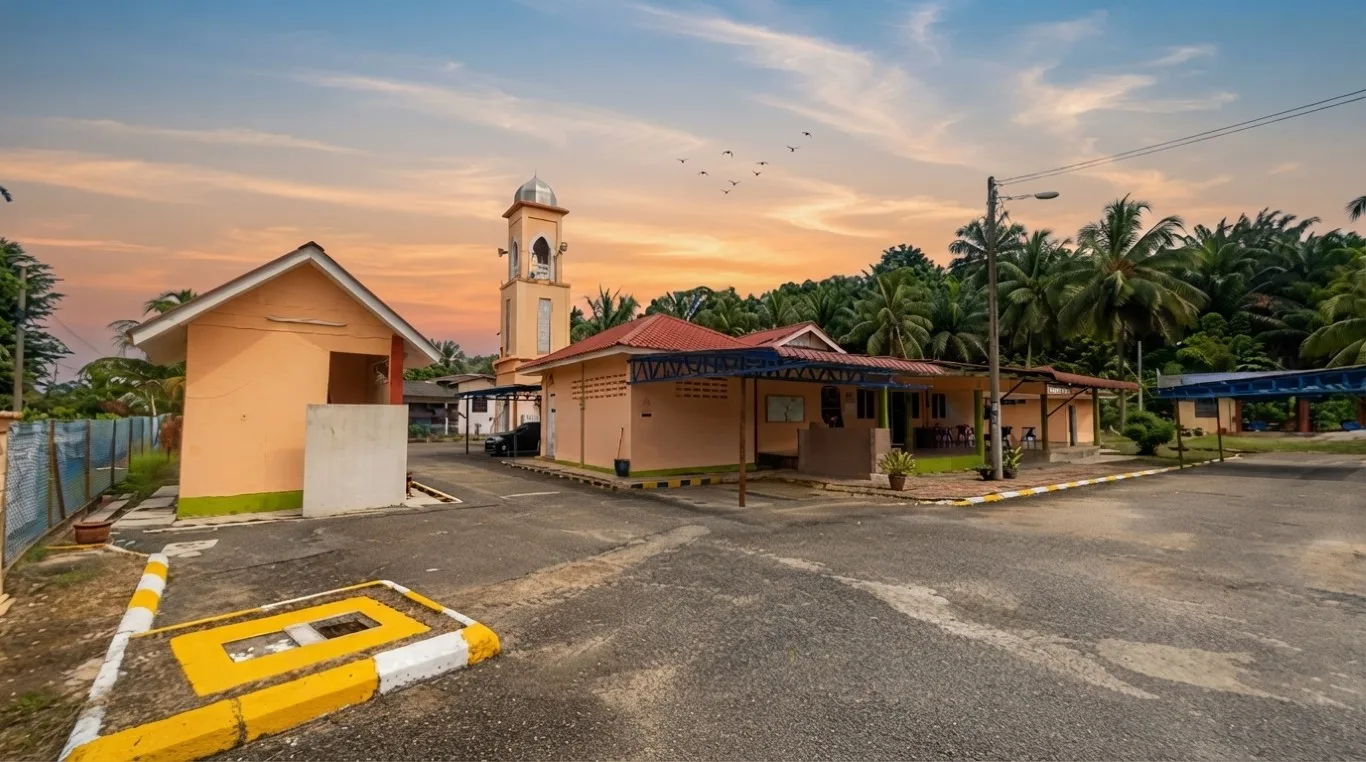 MASJID KAMPUNG  TERSUSUN LUBUK LESUNG, Terengganu