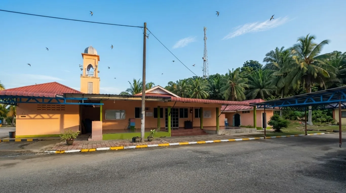 MASJID KAMPUNG  TERSUSUN LUBUK LESUNG, Terengganu