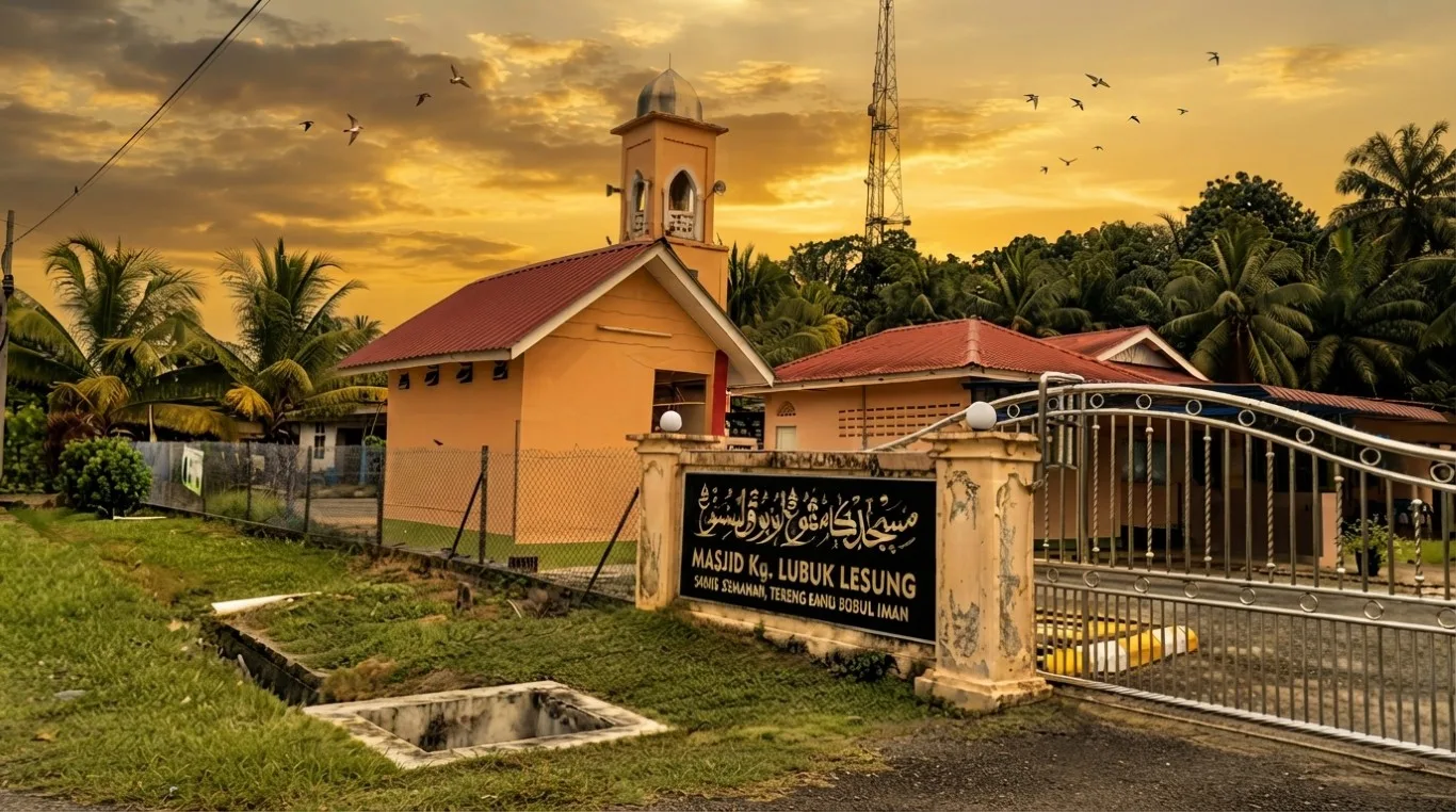 MASJID KAMPUNG  TERSUSUN LUBUK LESUNG, Terengganu