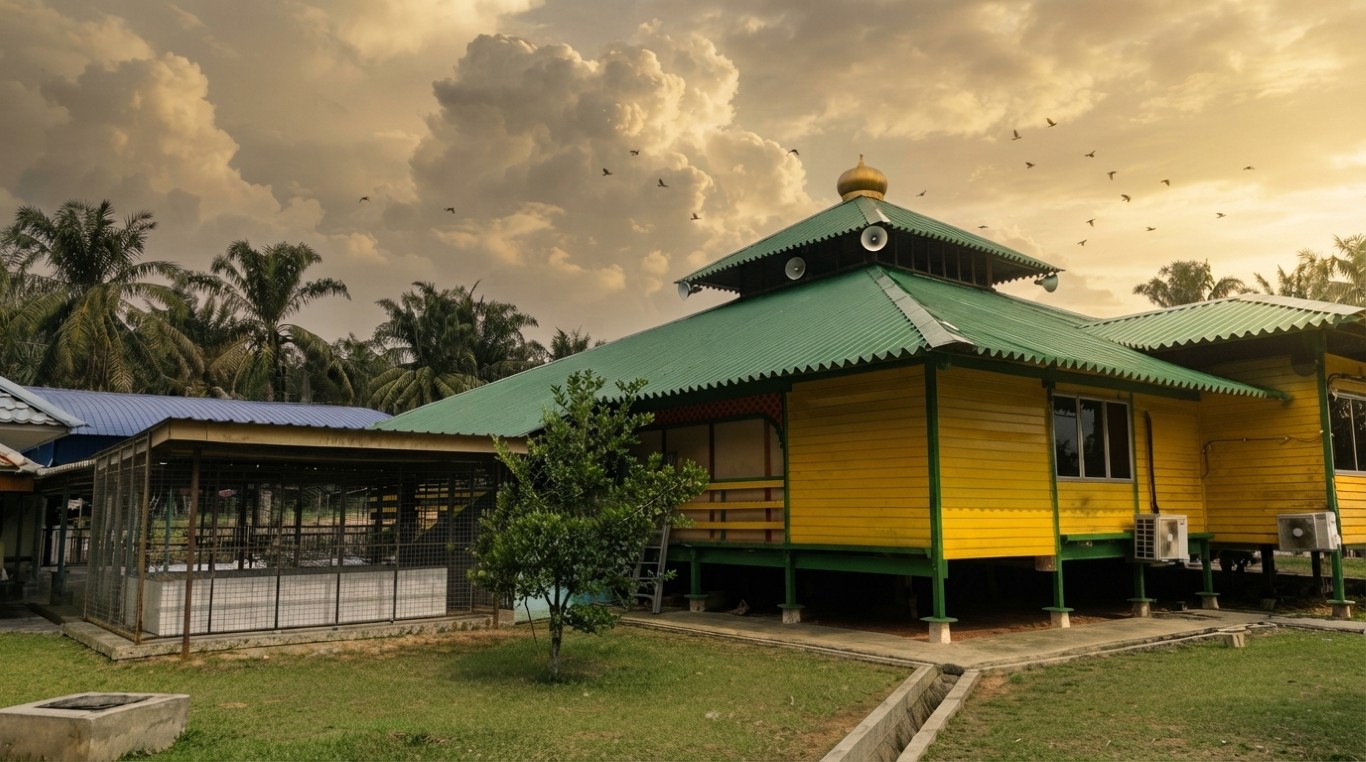 MASJID KAMPUNG BUKIT DINDING in Pahang