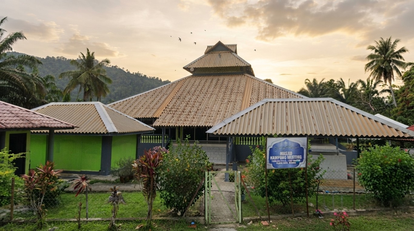 MASJID KAMPUNG CHERATING in Pahang