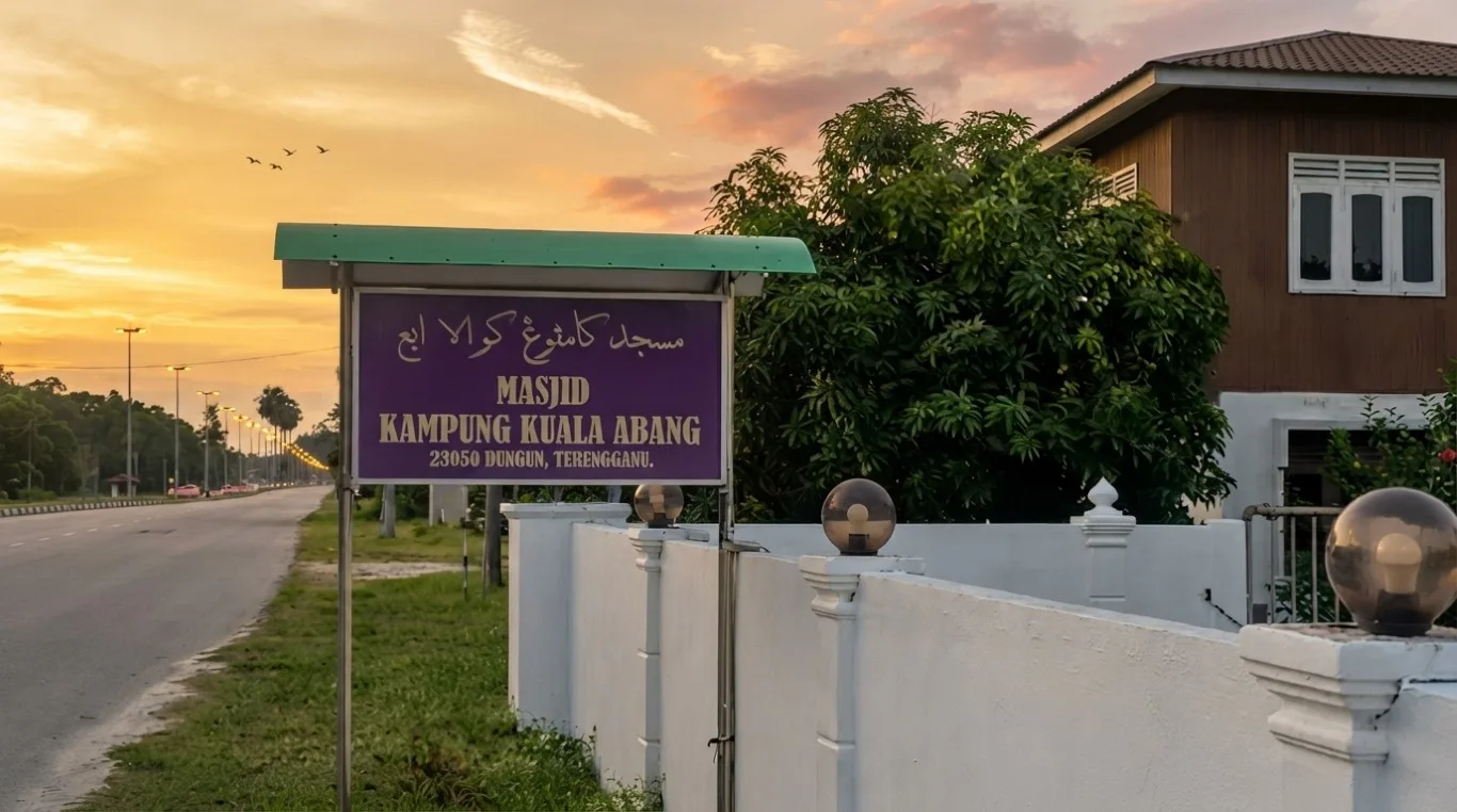 MASJID KAMPUNG KUALA ABANG, Terengganu