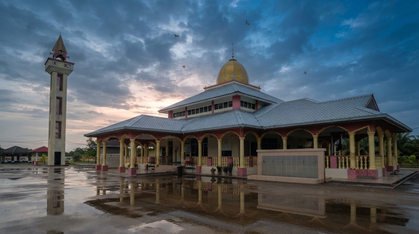 MASJID KAMPUNG PERLONG in Pahang
