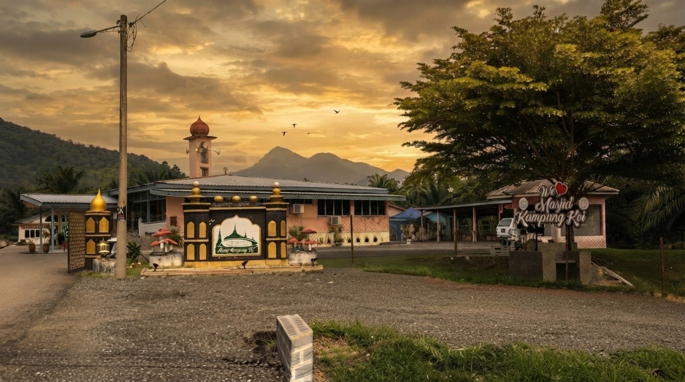 MASJID KAMPUNG SOM in Pahang