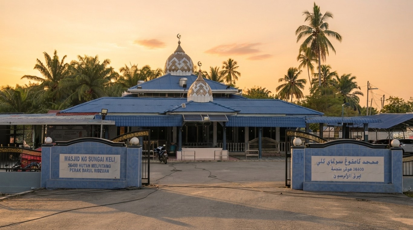 MASJID KAMPUNG SUNGAI KELI in Perak